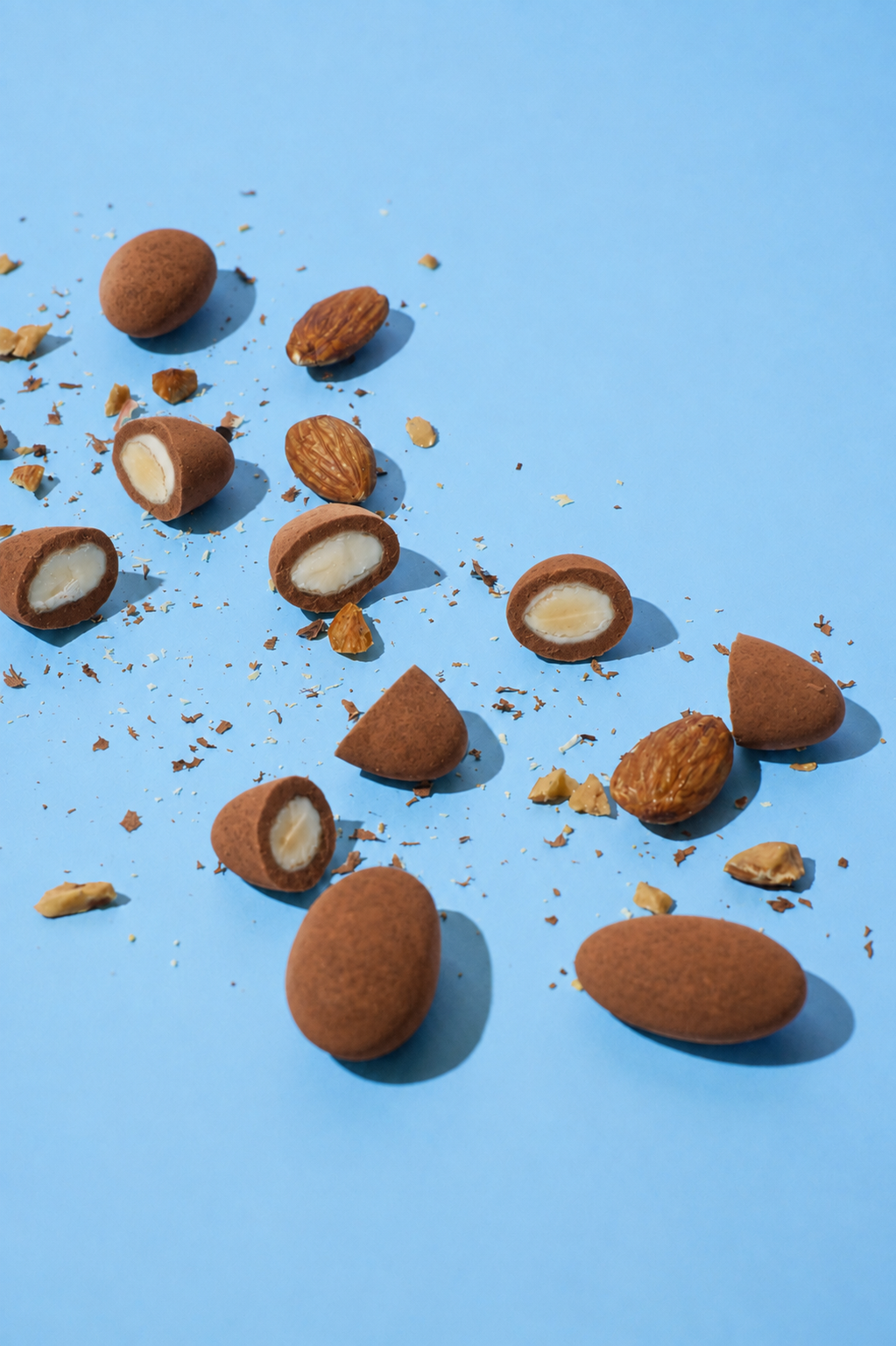 COCOA DUSTED ALMOND NO SUGAR ADDED