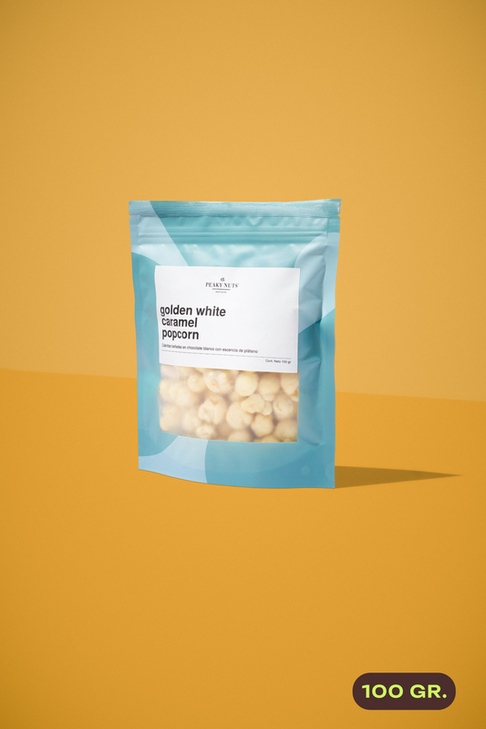 GOLDEN WHITE CARAMEL POPCORN