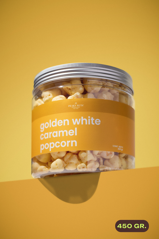 GOLDEN WHITE CARAMEL POPCORN