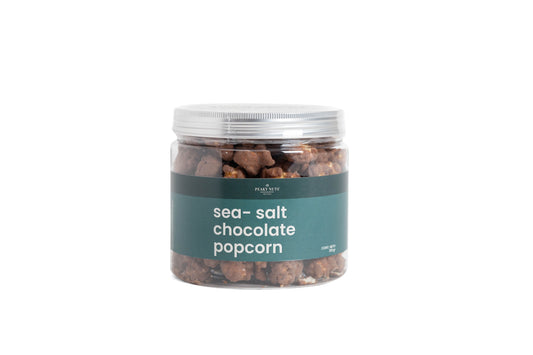 SEA SALT CHOCOLATE POPCORN