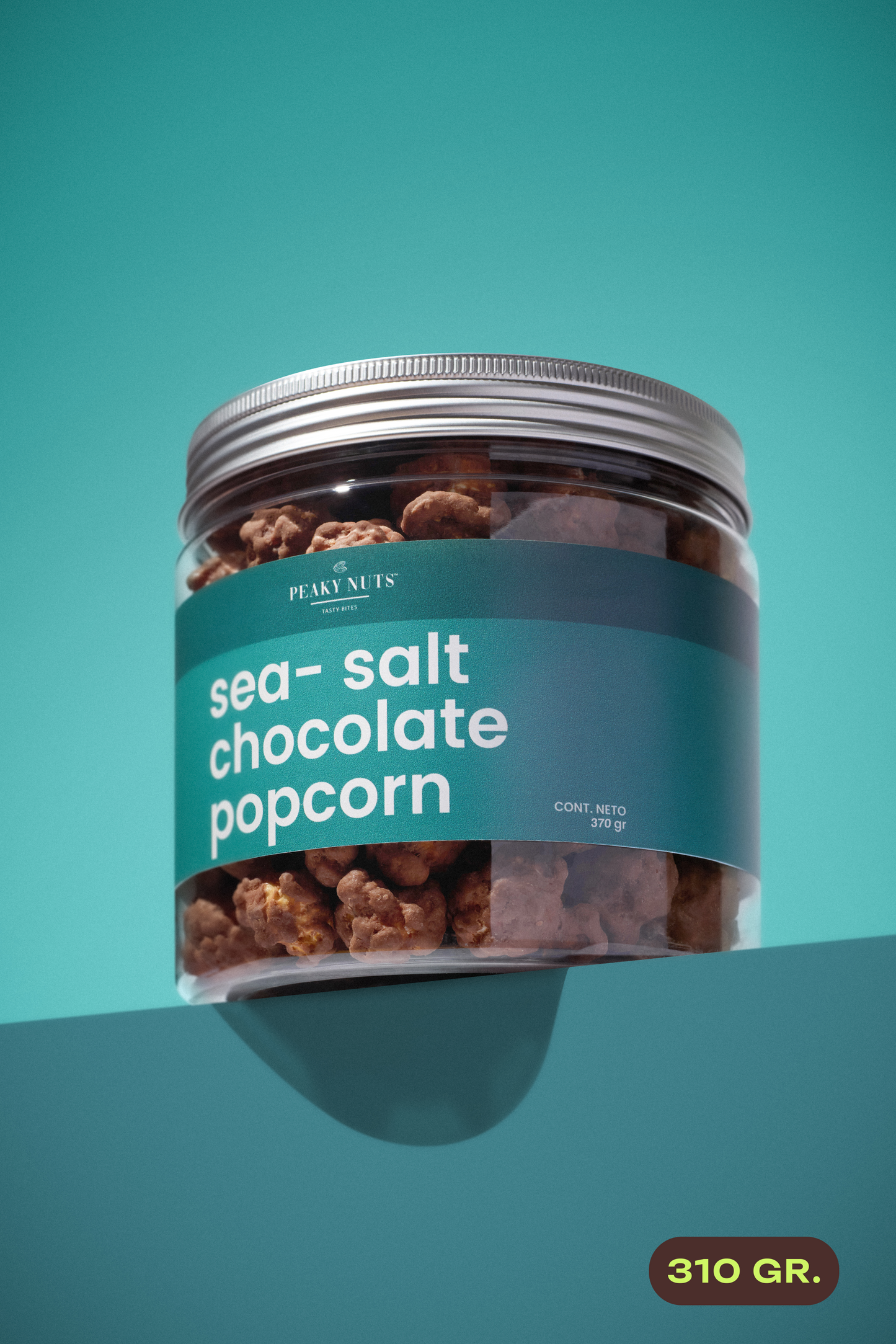SEA SALT CHOCOLATE POPCORN
