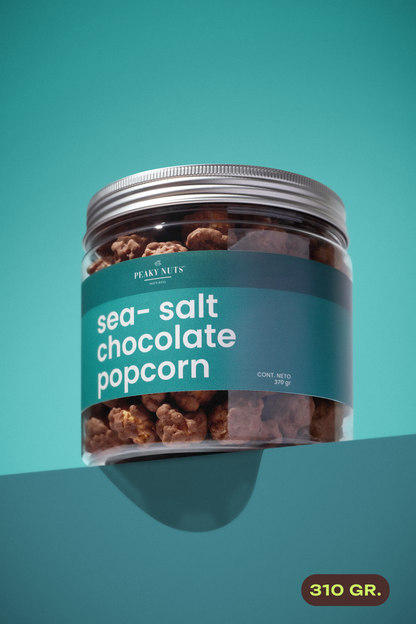 SEA SALT CHOCOLATE POPCORN