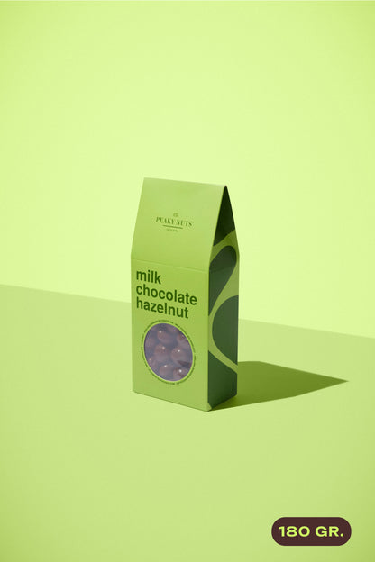 MILK CHOCOLATE HAZELNUT