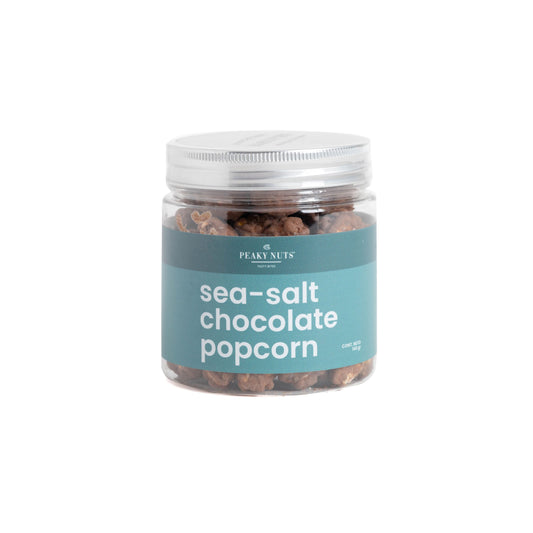 SEA SALT CHOCOLATE POPCORN