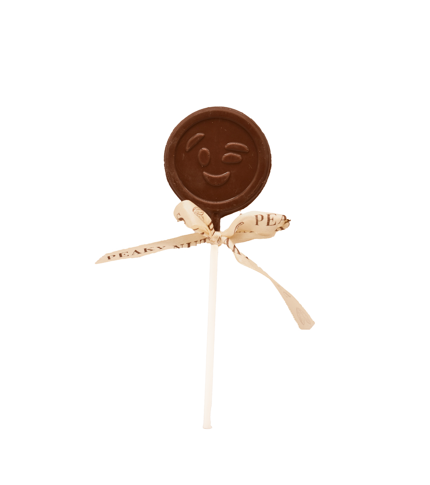 MILK CHOCOLATE SUGAR FREE WINK FACE PEAKY HALLOWEEN