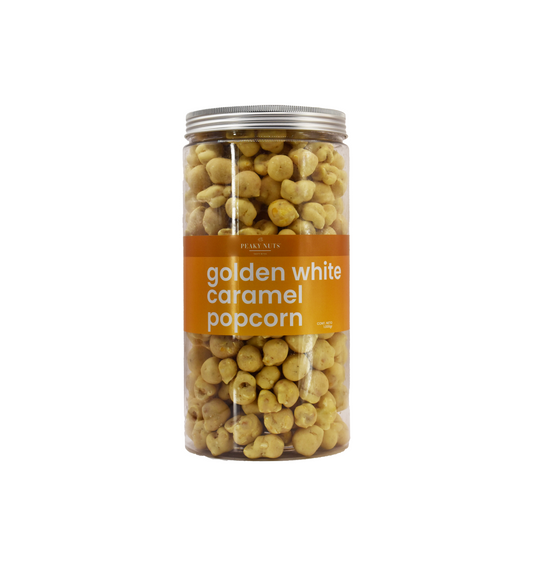 GOLDEN WHITE CARAMEL POPCORN